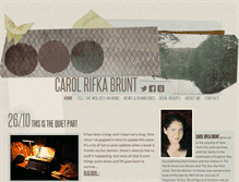 Tablet Screenshot of carolrifkabrunt.com